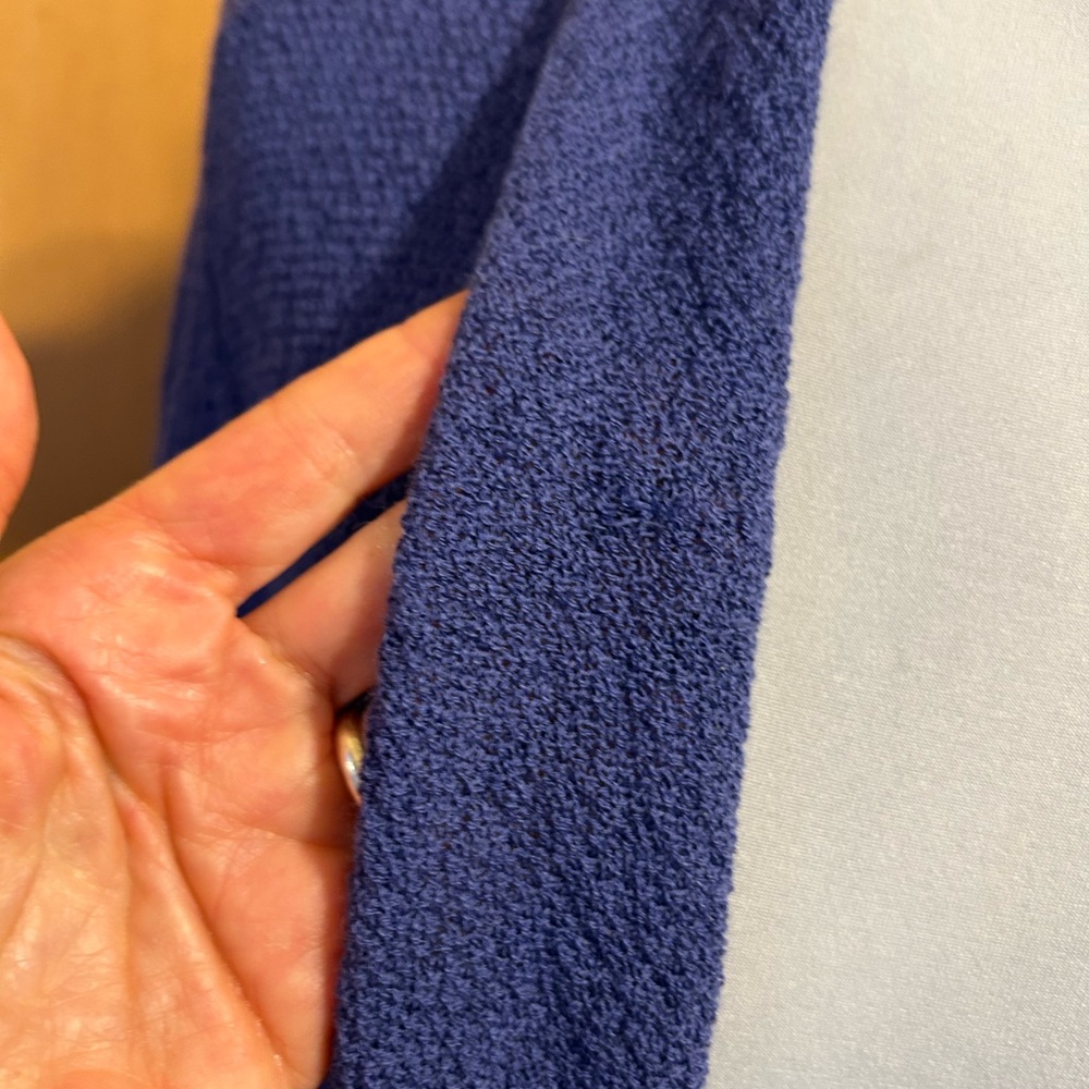 Eileen Fisher Blue 3X Sweater Set Cardigan Shell - Picture 15 of 16